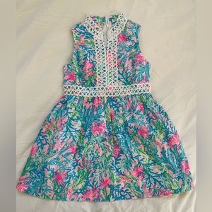 Lilly Pulitzer little girls classic dress size 7